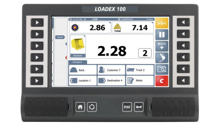 Loadex 100 weighing system Loadex 100 weighing system