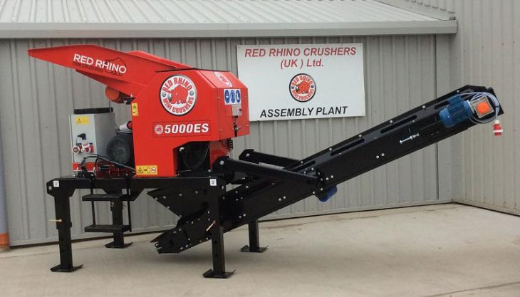 5000 Static Electric series crusher from Red Rhino