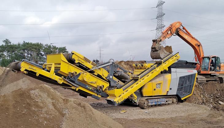 Keestrack R3e impact crusher