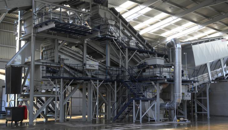 Remondis celebrate business milestone with Kiverco equipment Kiverco recycling plant