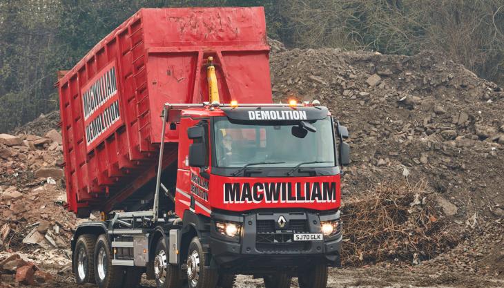 Renault K520 tipper truck