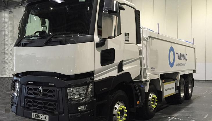 Renault Trucks showcase safety features at CLOCS event Renault truck