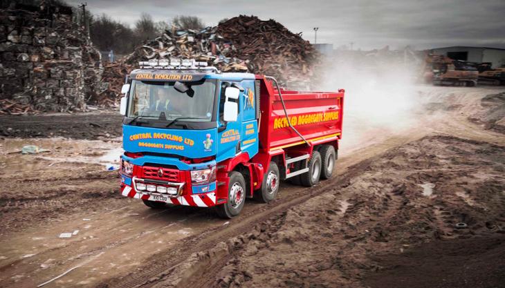 Central Demolition opt for new Renault Range C tippers Renault Range C tipper
