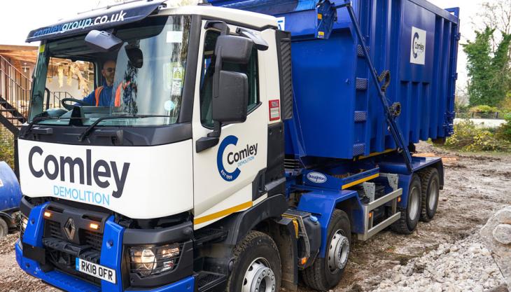 Renault C440 8x4 truck Renault truck