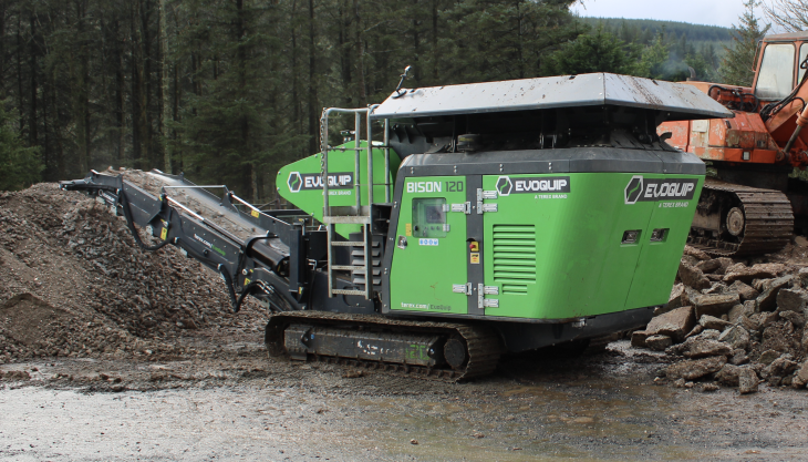EvoQuip have introduced a revamped version of the Bison 120 jaw crusher EvoQuip Bison 120 jaw crusher