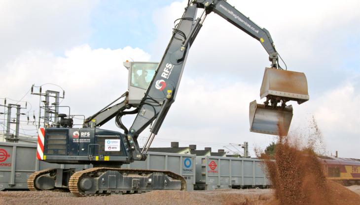 Tarmac award national rail-offloading contract Rail Freight Services grab offloading