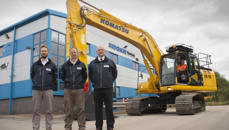 Ridgway Rentals order 60 new Komatsu machines in deal worth £9 million Ridgway Rentals