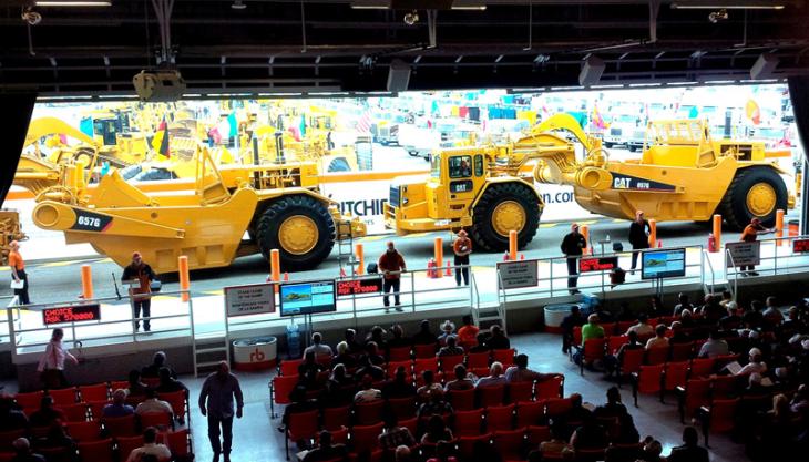 Ritchie Bros' auction in Las Vegas