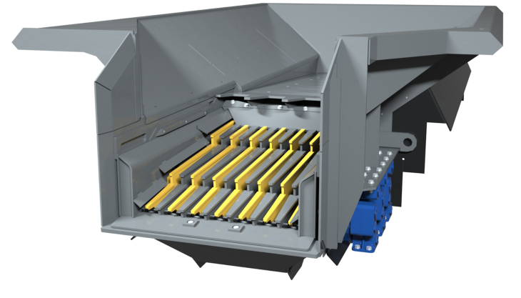 Schematic of the new RM Active Grid from Rubble Master RM Active Grid from Rubble Master