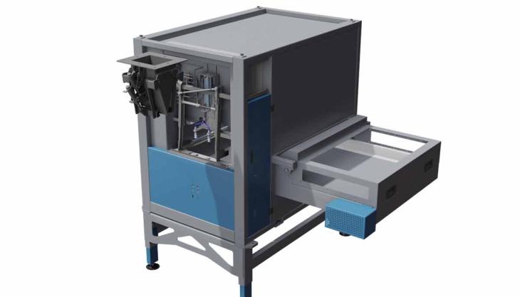 The new BP-600 automatic bag placer from RM Group BP-600 automatic bag placer from RM Group
