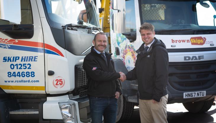 L-R: Rob Collard and Adam Murnieks, managing director of RBWS Rob Collard and Adam Murnieks