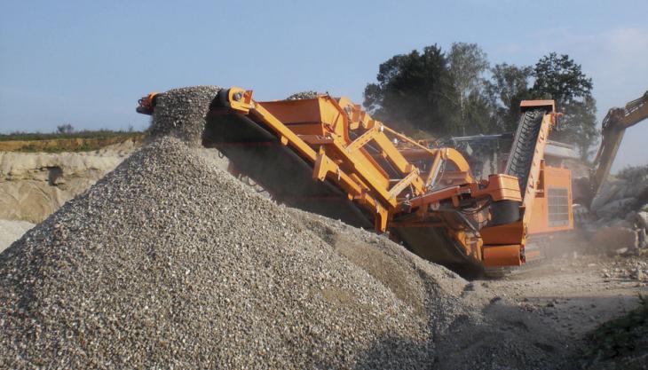 Rockster Recycler impact crusher