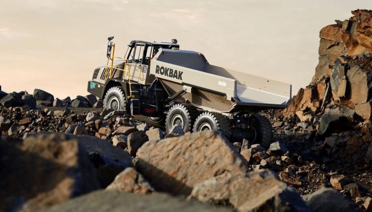 Rokbak RA30 articulated hauler Rokbak articulated hauler