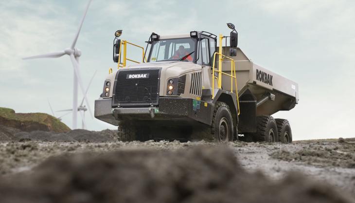 Rokbak RA30 articulated hauler Rokbak RA30 articulated hauler