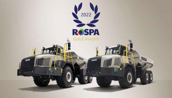 Second successive RoSPA Gold for Rokbak Rokbak RoSPA Gold