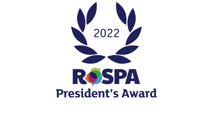 Fortis and Raymond Brown Quarry Products have received the President’s RoSPA Award RoSPA