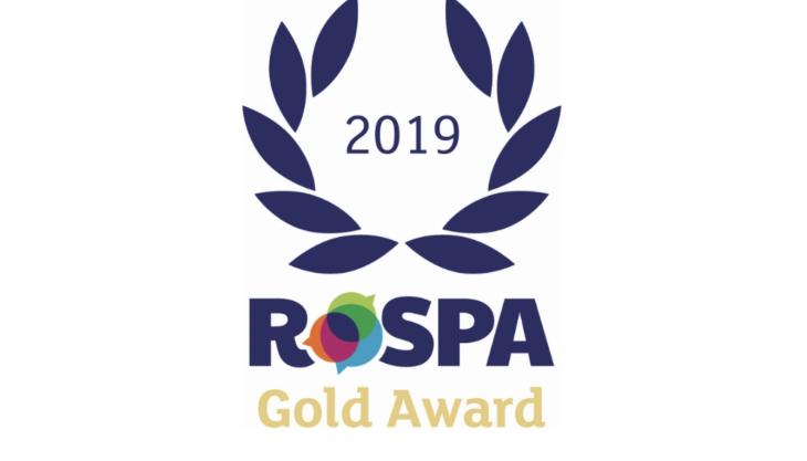 RoSPA Gold Award for Tarmac RoSPA