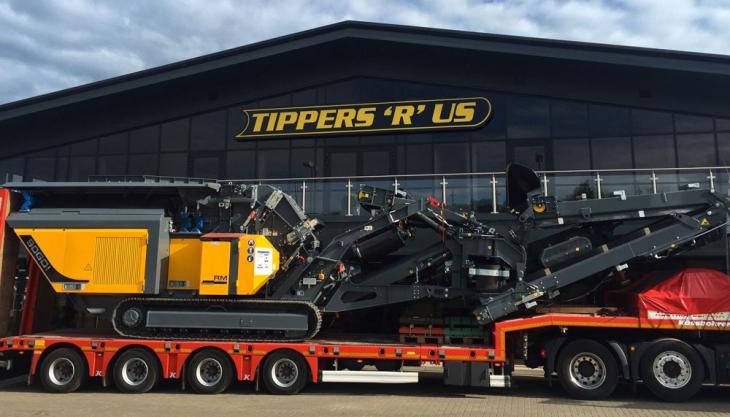 Rubble Master RM 90GO! impact crusher Rubble Master RM 90GO! impact crusher