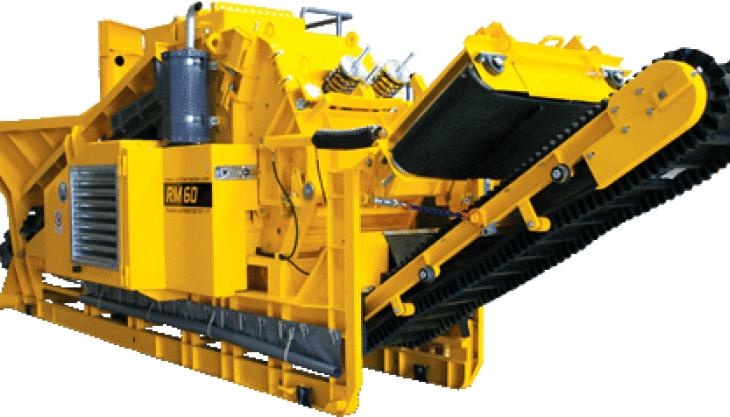 Rubblemaster RM60 compact mobile crusher
