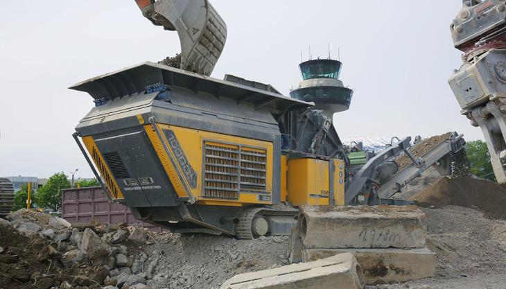 Rubble Master RM 100GO! impact crusher Rubble Master RM 100GO! impact crusher