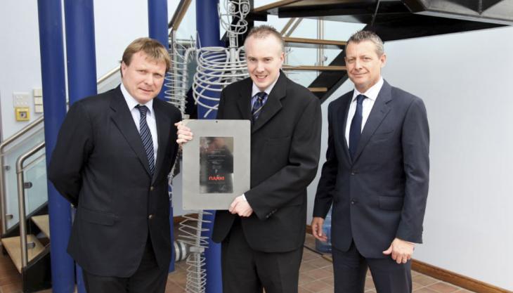 David Coen, Derek Coen and Tony Harris (left to right) Ruukki appoint Coen Steel