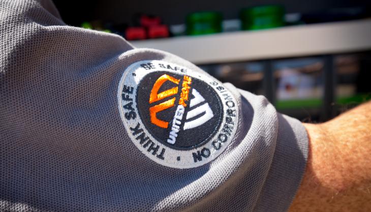 United Plant's dedicated safety logo Safety strategy