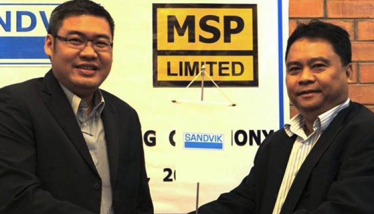 Sandvik appoint MSP as distributors in Myanmar