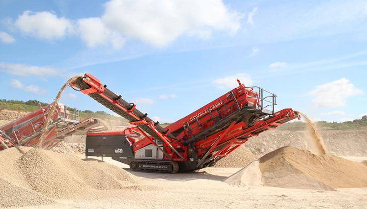 Sandvik QA335 Doublescreen Sandvik QA335 Doublescreen