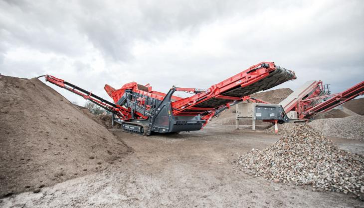 Sandvik QE441 free-flow scalper Sandvik QE44a scalper