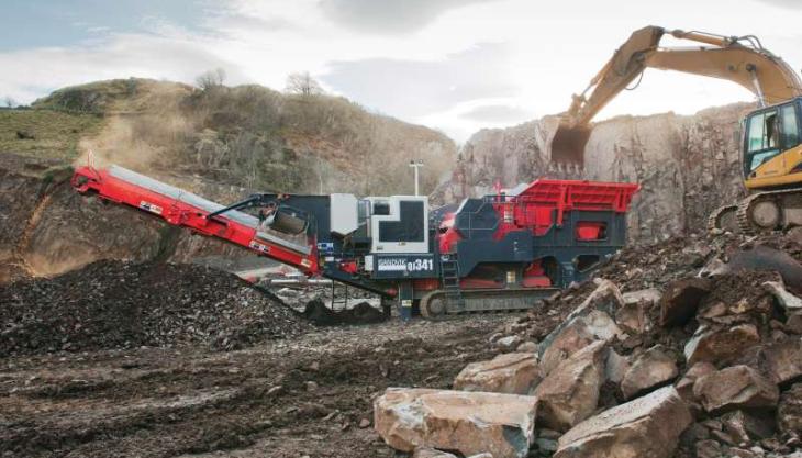 Sandvik QJ 341 mobile jaw crusher Sandvik QJ 341 mobile jaw crusher