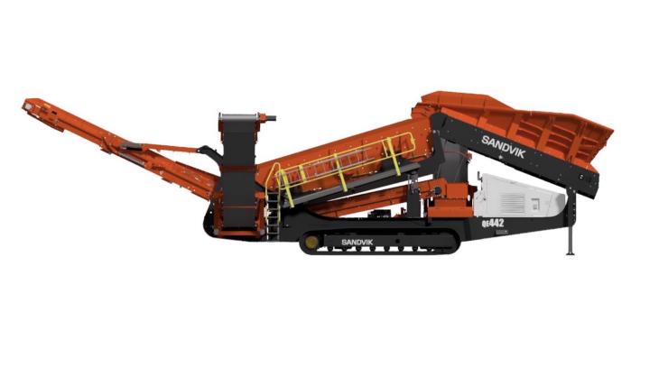 The new Sandvik QE442 scalper Sandvik QE442 scalper