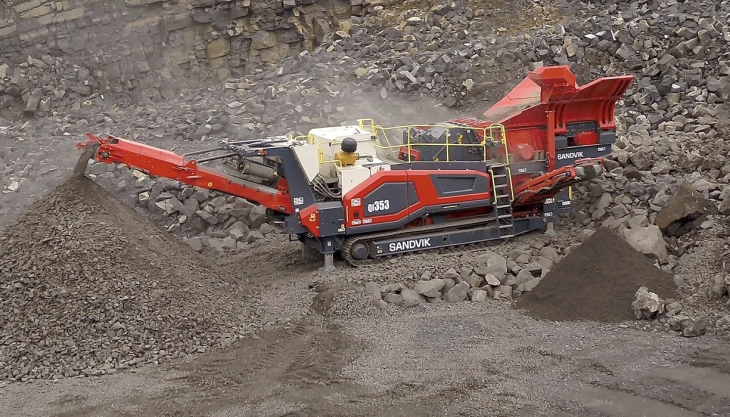 The new QI353 mobile impact crusher from Sandvik Sandvik QI353 crusher