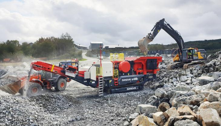 Sandvik UJ4401 jaw crusher Sandvik UJ4401 jaw crusher