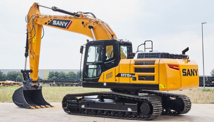 Stage V SANY SY215C excavator