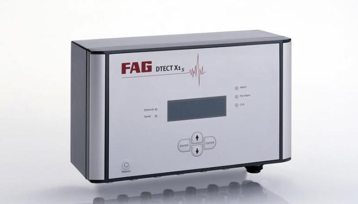 Schaeffler's FAG DTECT X1 online condition-monitoring system Schaeffler online condition-monitoring system