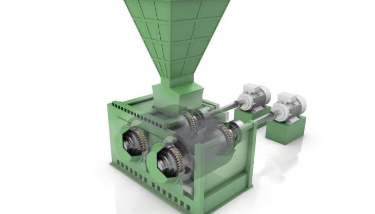 The use of profiled rollers is particularly effective in cement-grinding roller presses Roller press