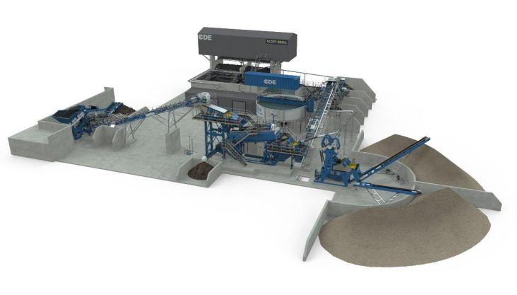 New CDE waste-recycling plant for Scott Bros New CDE waste-recycling plant for Scott Bros