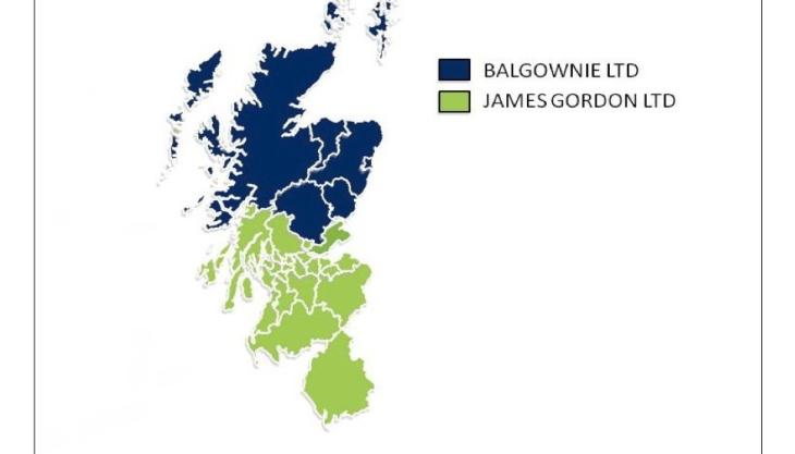 Extended territories for authorized Scottish dealers James Gordon Ltd and Balgownie Ltd Doosan Scottish dealers