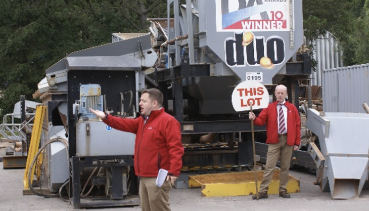 Euro Auctions' recent Duo wash plant sale attracted a global audience and generated a £4 million hammer total Euro Auctions