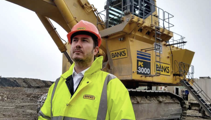 Gavin Styles, managing director of Banks Mining Gavin Styles