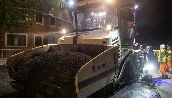 Double success for Eurovia in Hertfordshire Eurovia highways maintenance