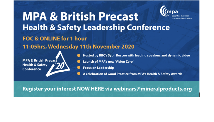 MPA & British Precast Health & Safety Leadership Conference MPA & British Precast Health & Safety Leadership Conference