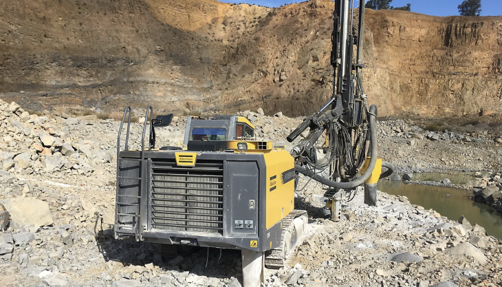 Epiroc PowerROC T35 drill rig