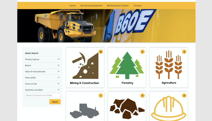 Bell have launched a global pre-owned equipment website Bell pre-owned equipment website