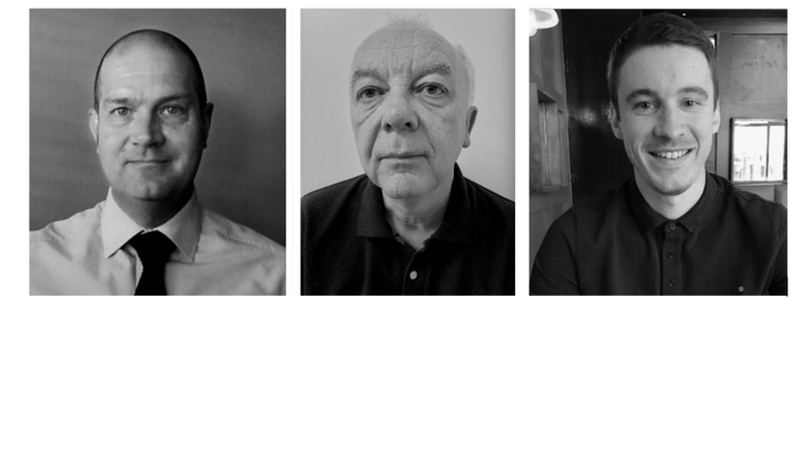 L-R: Gareth Wake, Steve Wharton and Luke George MPA appointments