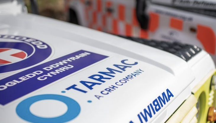 Tarmac are supporting NEWSAR for another year NEWSAR Land Rover