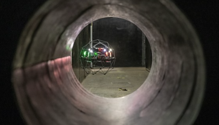 MRS Training & Rescue's internal inspection drone MRS Training & Rescue