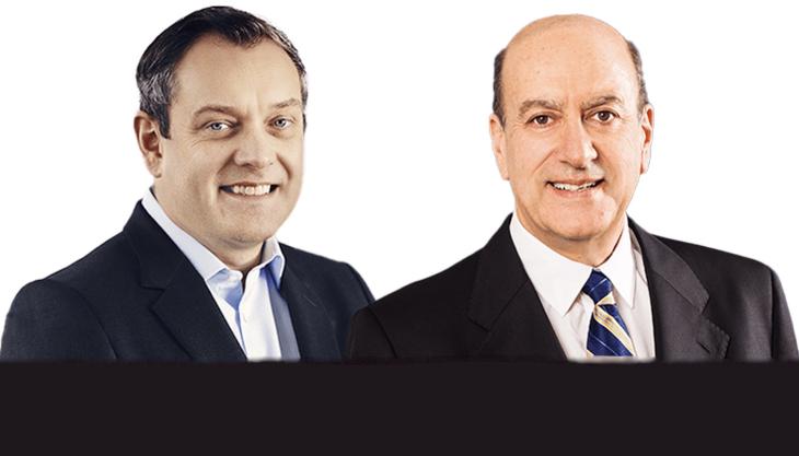 L-R: Andrew Neilson and Ricardo Garib A. Neilson and R. Garib