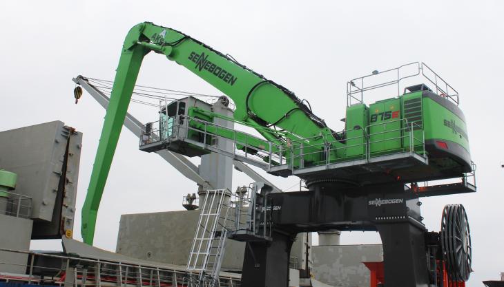 Sennebogen 875E port handler