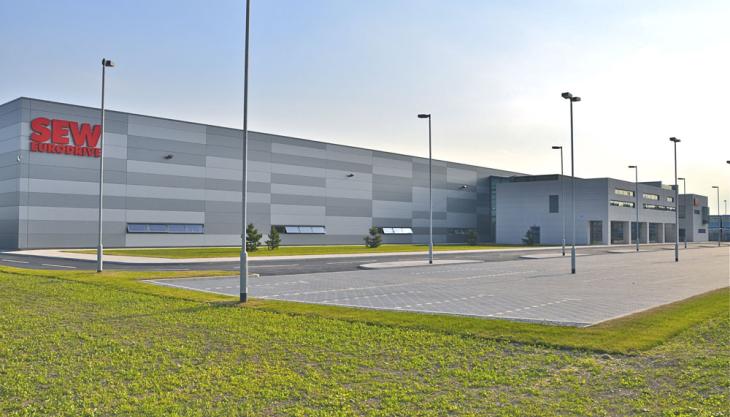 SEW Eurodrive's new purpose-built plant